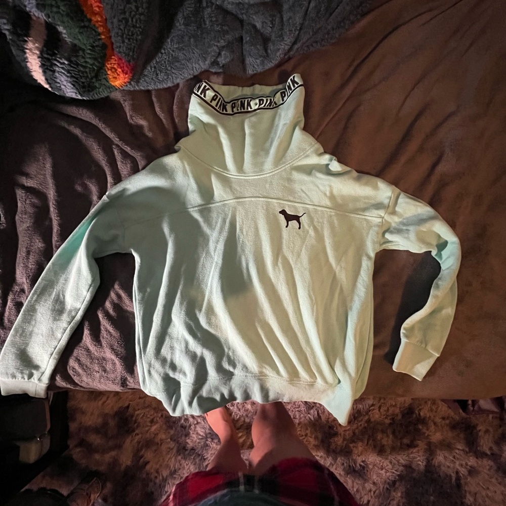 VS Pink Cowl Neck Sweatshirt